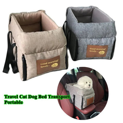 Pet Dog Car Seat Bed Car Central Seat Cat Dog Travel Portable Carrier for Safety Bag Dog Pet Accessories - Furbury