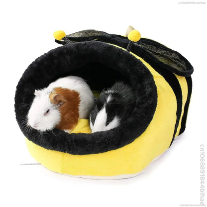 Pet House Guinea Pig Ferrets Hamsters Hedgehogs Rabbits Rats Super Warm Hamster Cage Accessories High Quality Small Animal Bed - Furbury