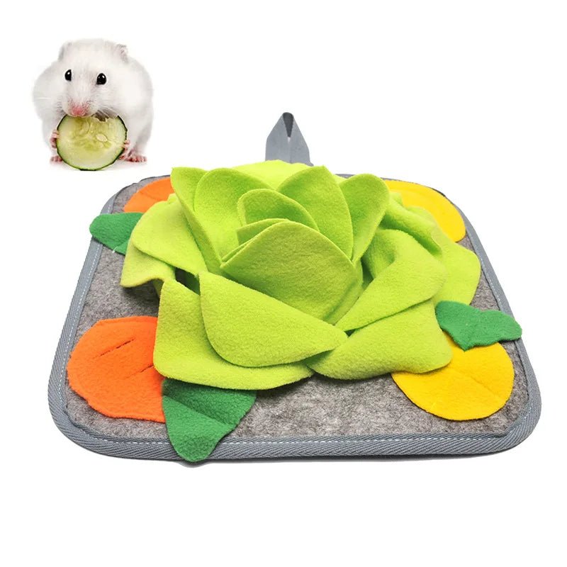 Pet Snuffle Mat For Dogs Rabbit Pet Feeding Foraging Trainingpad Bunny Blanket Toys Puzzle Dogs Toy Noseslow Dispenser Rabbits - Furbury