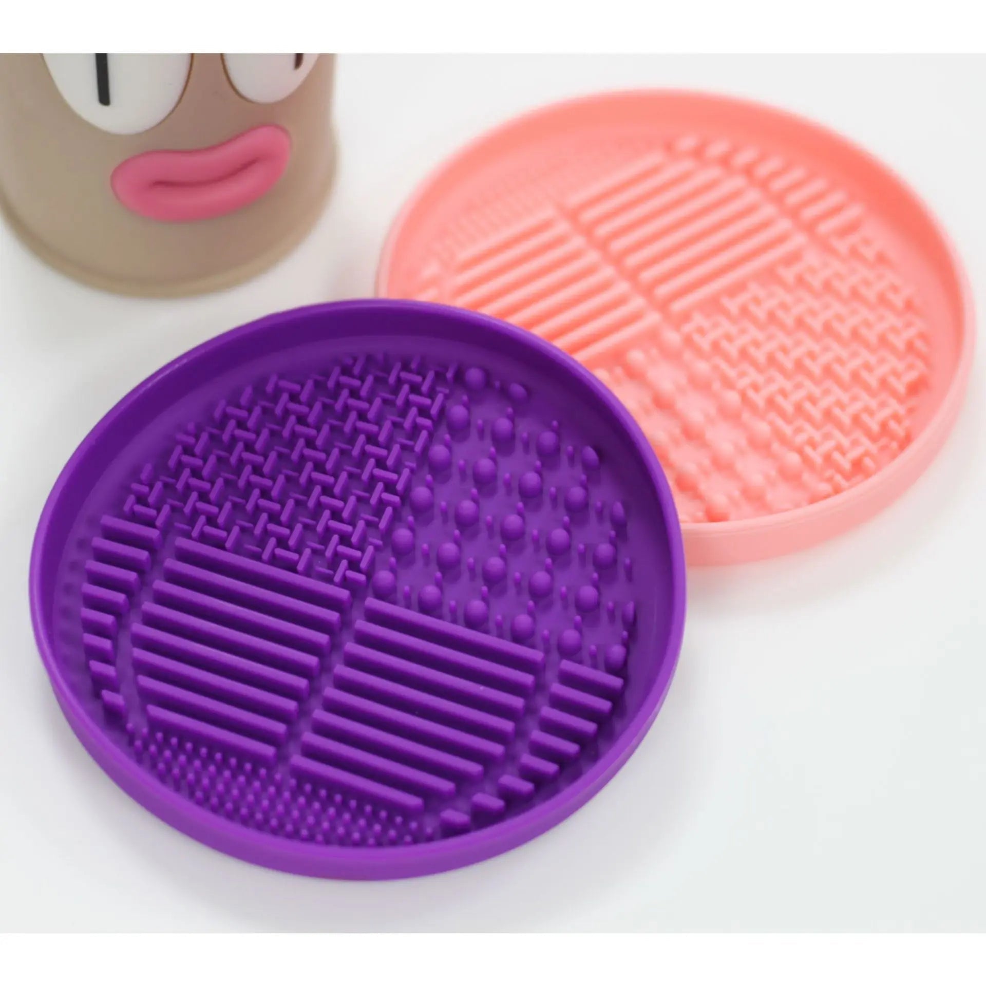 Pet supplies Slow Food Bowl Cat Anti - Knockover Anti - Slip Food Bowl Puppy Anti - choking Silicone Toy Food Plate - Furbury