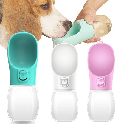 Portable Dog Water Bottle For Small Large Dogs Cat Outdoor Leakproof Walking Drinking Bowls Chihuahua French Bulldog Supplies - Furbury