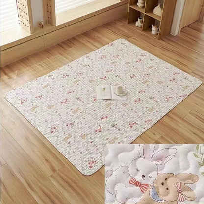 Rabbit Floor Mat Pet Sofa Cushion Training Pad Four Seasons Universal Cage Mat Cat Dog Sleeping Blanket Fence Pad Bunny Supplies - Furbury