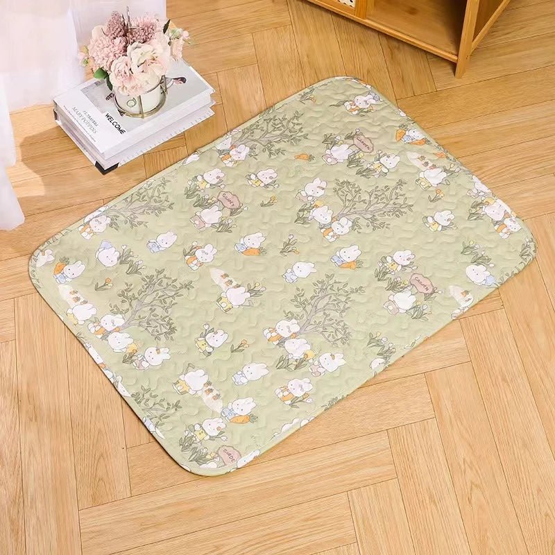 Rabbit Floor Mat Pet Sofa Cushion Training Pad Four Seasons Universal Cage Mat Cat Dog Sleeping Blanket Fence Pad Bunny Supplies - Furbury