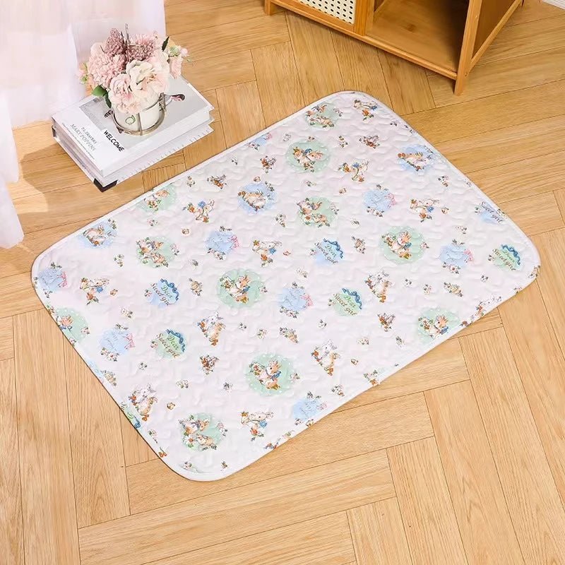 Rabbit Floor Mat Pet Sofa Cushion Training Pad Four Seasons Universal Cage Mat Cat Dog Sleeping Blanket Fence Pad Bunny Supplies - Furbury