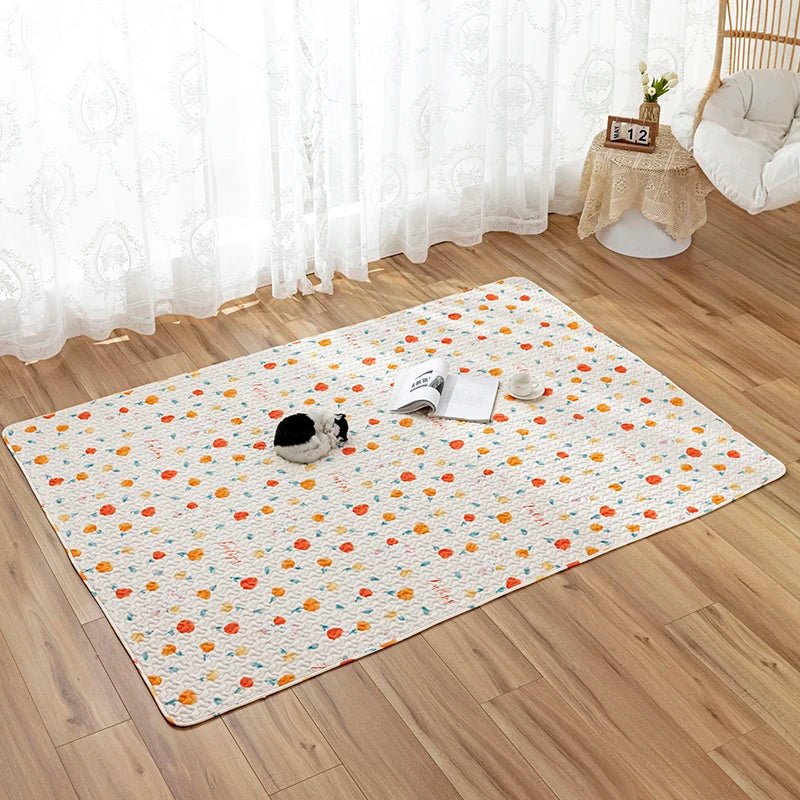 Rabbit Floor Mat Pet Sofa Cushion Training Pad Four Seasons Universal Cage Mat Cat Dog Sleeping Blanket Fence Pad Bunny Supplies - Furbury