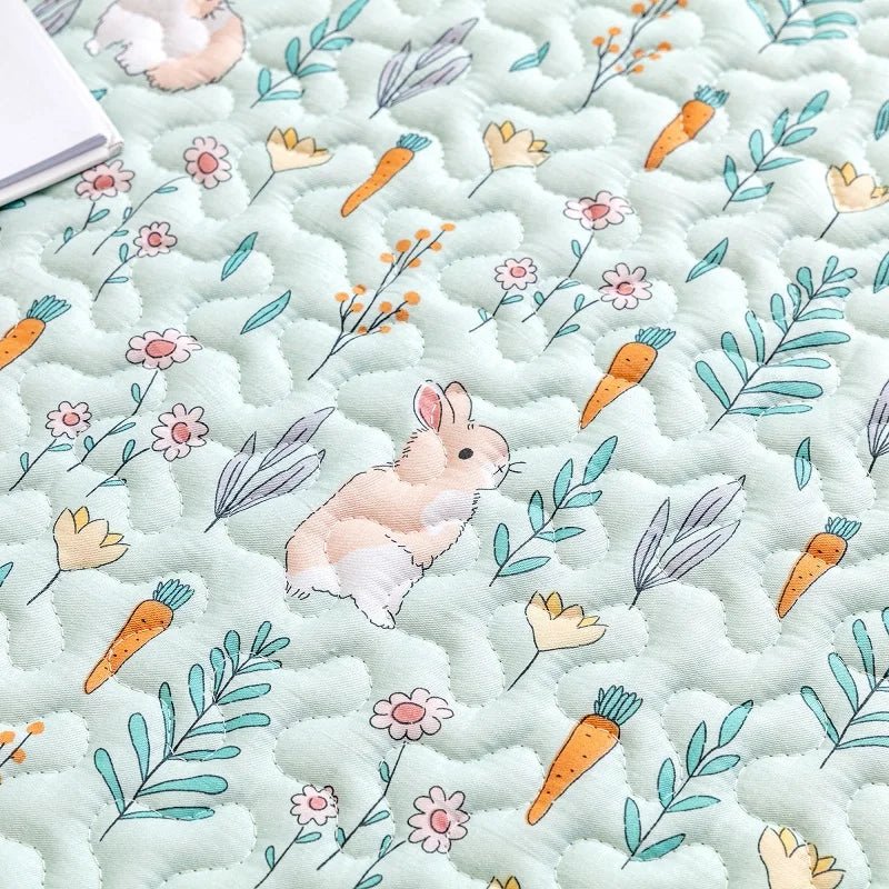 Rabbit Floor Mat Pet Sofa Cushion Training Pad Four Seasons Universal Cage Mat Cat Dog Sleeping Blanket Fence Pad Bunny Supplies - Furbury