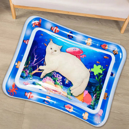 Sensory Water Mat Thickened Sensor Play Water Sensor Cat Mat Pet Supplies Cleaning Cooling Mat Summer Cat Pets Accessories - Furbury