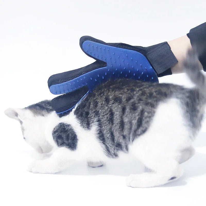 Silicone Pet Gloves Cat Dog Hair Removal Cat Supplies Comb Hair Removal Brush Rubber Sticky Hair Gloves - Furbury