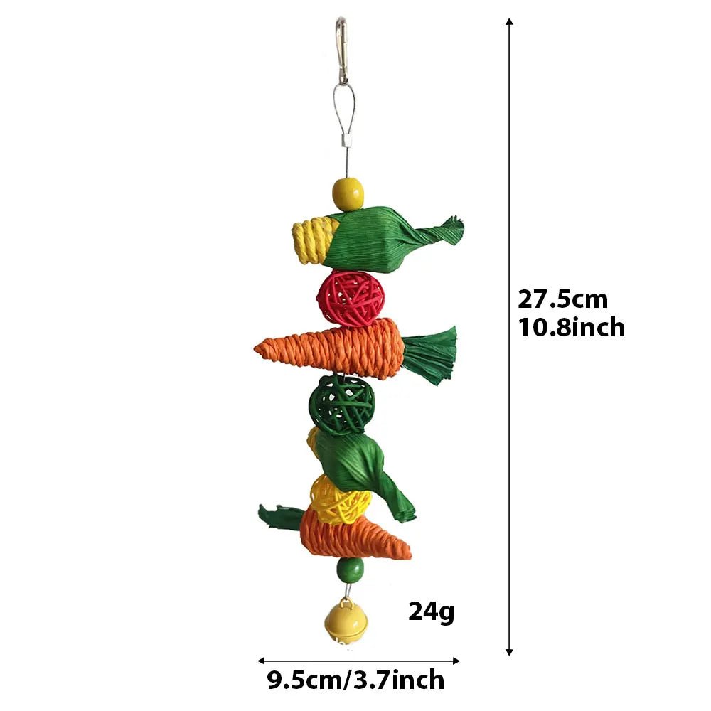 Small Animal Chew Toys For Ribbit Bunny Hamster Guinea Chinchillas Tooth Cleaning Molar Grinding Toys Pet Supplies - Furbury