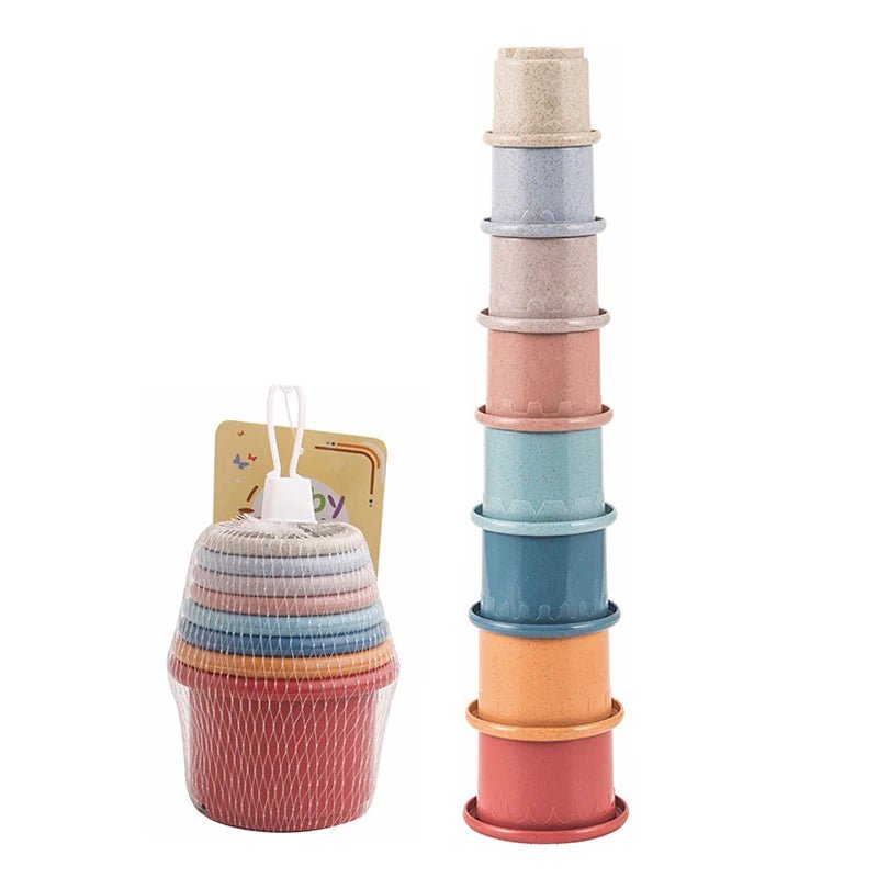 Small Animals Rabbits Toys Bunny Stacking Cups Bunny Hiding Food and Playing Toy Hamster Guinea Pig Nesting Toys - Furbury