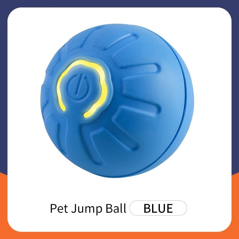 Smart Dog Toy Ball Electronic Interactive Pet Toy Moving Ball USB Automatic Moving Bouncing for Puppy Birthday Gift Cat Product - Furbury