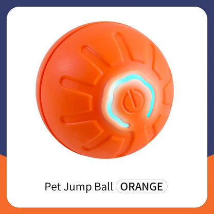 Smart Dog Toy Ball Electronic Interactive Pet Toy Moving Ball USB Automatic Moving Bouncing for Puppy Birthday Gift Cat Product - Furbury