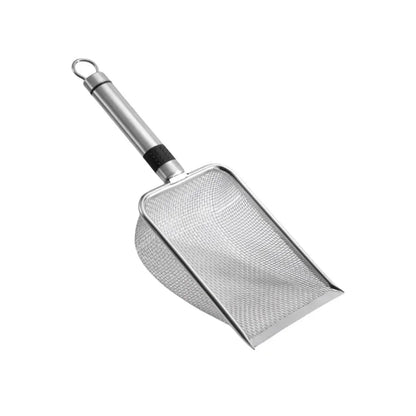 Stainless Steel Cat Litter Scoop – Durable, Easy Clean, Ergonomic Handle, Rust - Resistant, Ideal for Quick Waste Removal - Furbury