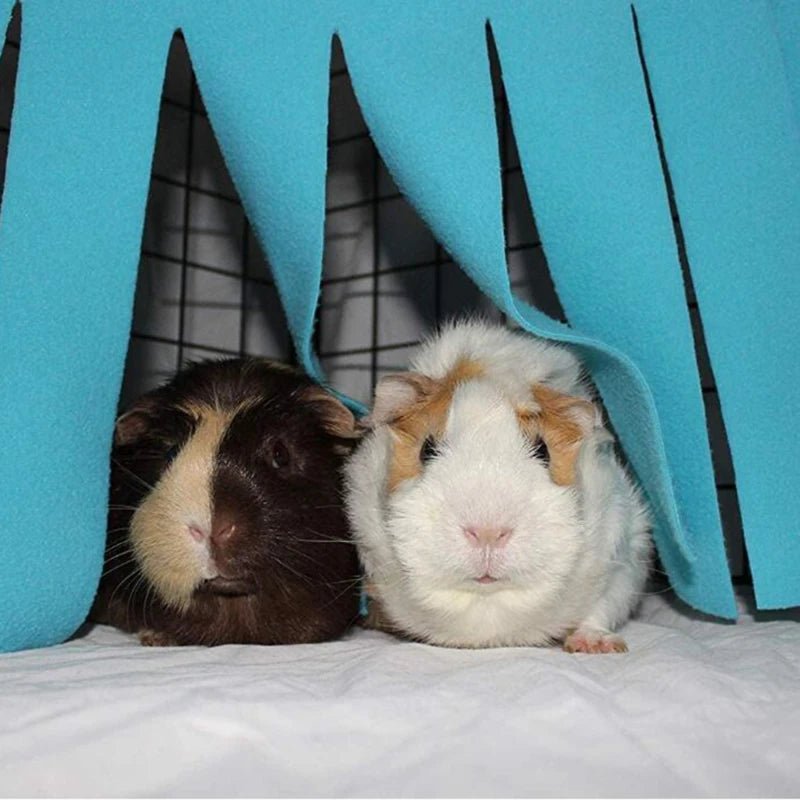 Tassel Strip Pet Tent Hideout Hideaway Guinea Pig Hamster Hedgehog Hammock Curtain Small Pets Hanging Bed Corner Nest Mat House - Furbury