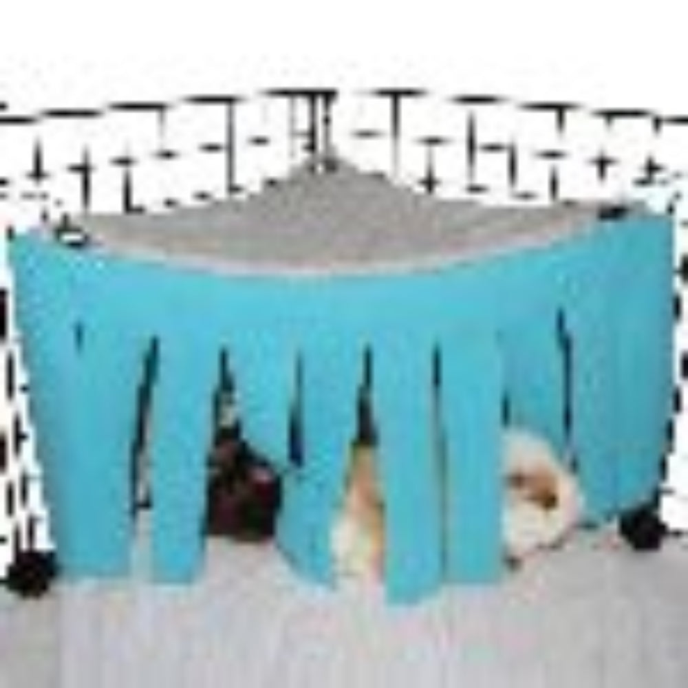 Tassel Strip Pet Tent Hideout Hideaway Guinea Pig Hamster Hedgehog Hammock Curtain Small Pets Hanging Bed Corner Nest Mat House - Furbury