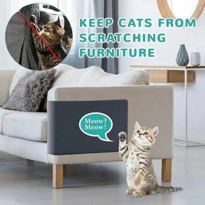 Trimmable Cat Scratching Mat Cat Scratcher Sofa Tape Scratching Post Self - adhesive Carpet Cats Scratch Board Cat Accessories Hot - Furbury