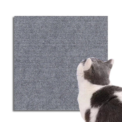 Trimmable Self - Adhesive Cat Scratch Mat – Protect Your Furniture and Walls from Scratching with This Easy - to - Use Solution - Furbury