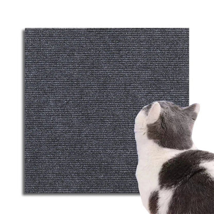 Trimmable Self - Adhesive Cat Scratch Mat – Protect Your Furniture and Walls from Scratching with This Easy - to - Use Solution - Furbury